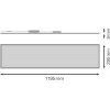 PANEL PFM DALI 1200 33W/4000K LEDV