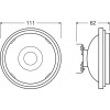 PARATHOM PRO AR111 75 Dim 40° 16W/927 G53