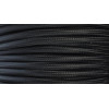 Fabric cable | 4m | Black