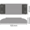 LED DRIVER VALUE -15/220-240/350