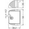 OPTOTRONIC® Cable Clamp E-STYLE