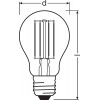 LED VALUE CLASSIC A 75 CL 8 W/2700K E27