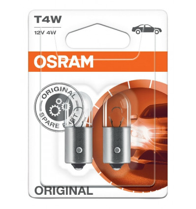 2 Stück T4W 4W 12V BA9S Lampe für Zusatzlicht
