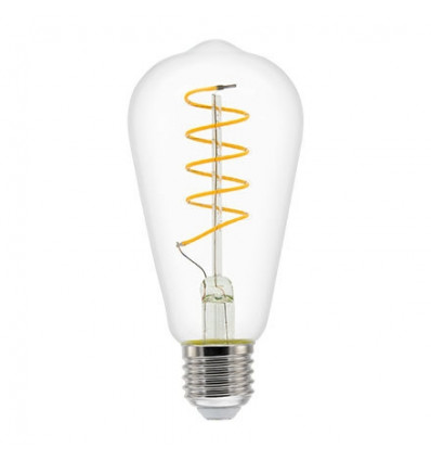 LED Fil Heliax Pear 5.5W Dim 822 E27