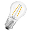LED CLAS P 25 P 1,8W 827 E27 CL FIL