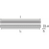 LINEAR IndiviLED DIRECT/INDIRECT EMERGENCY 1500 56 W 3000 K EM