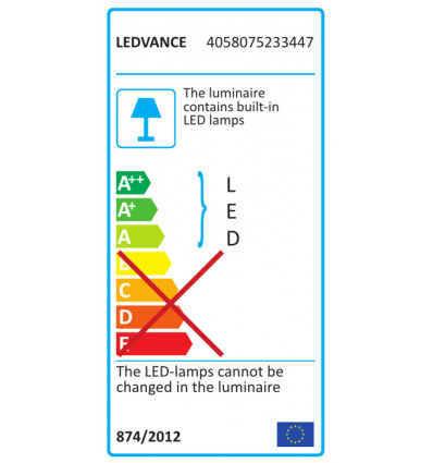 DAMP PROOF LED ECO 1200 865 35W GR VS6