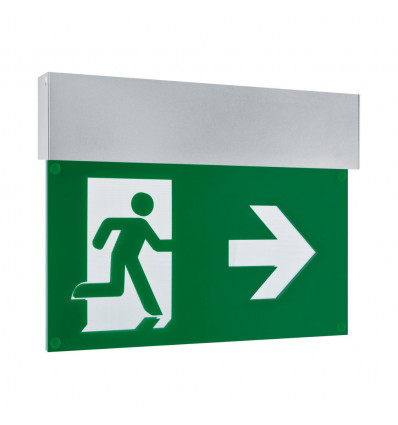 EMERGENCY EXIT SIGN HB 27M 3/8H AT